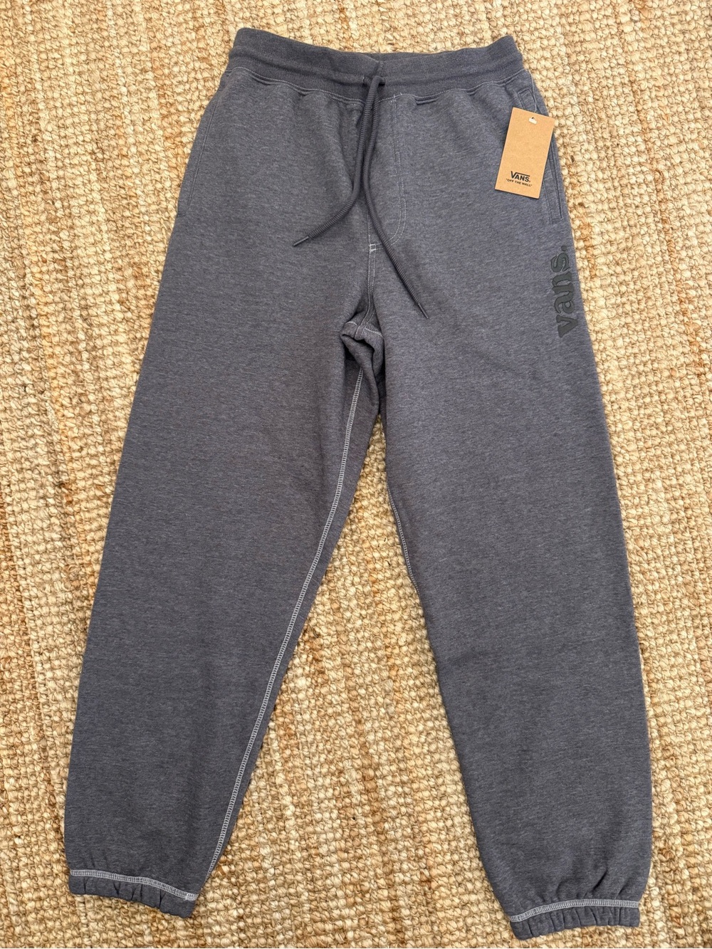 Vans Charcoal Gray Fleece Joggers NWT